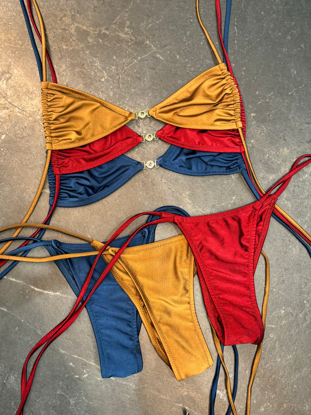 Petrol Blue Bikini