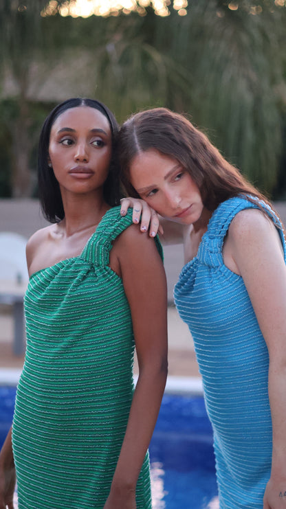 Blue Dubai Dress