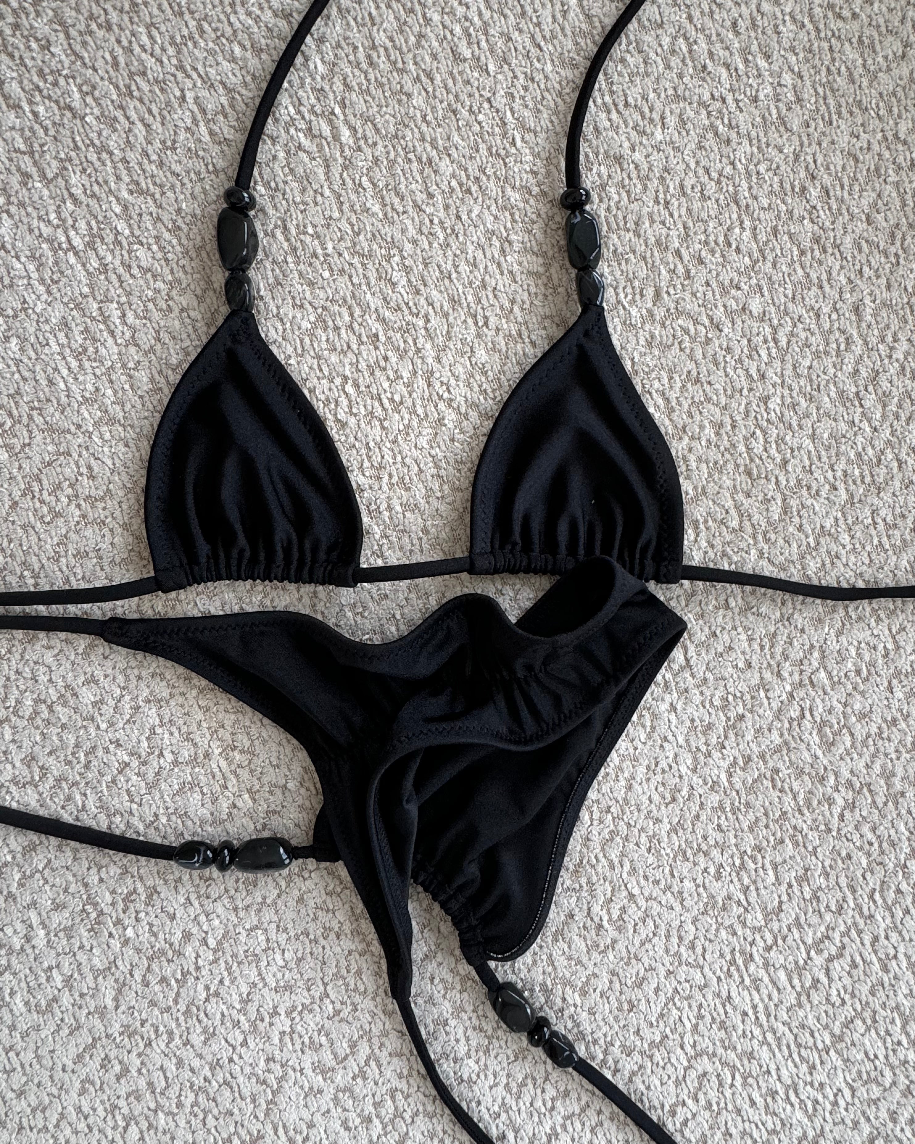Black on Black Bikini