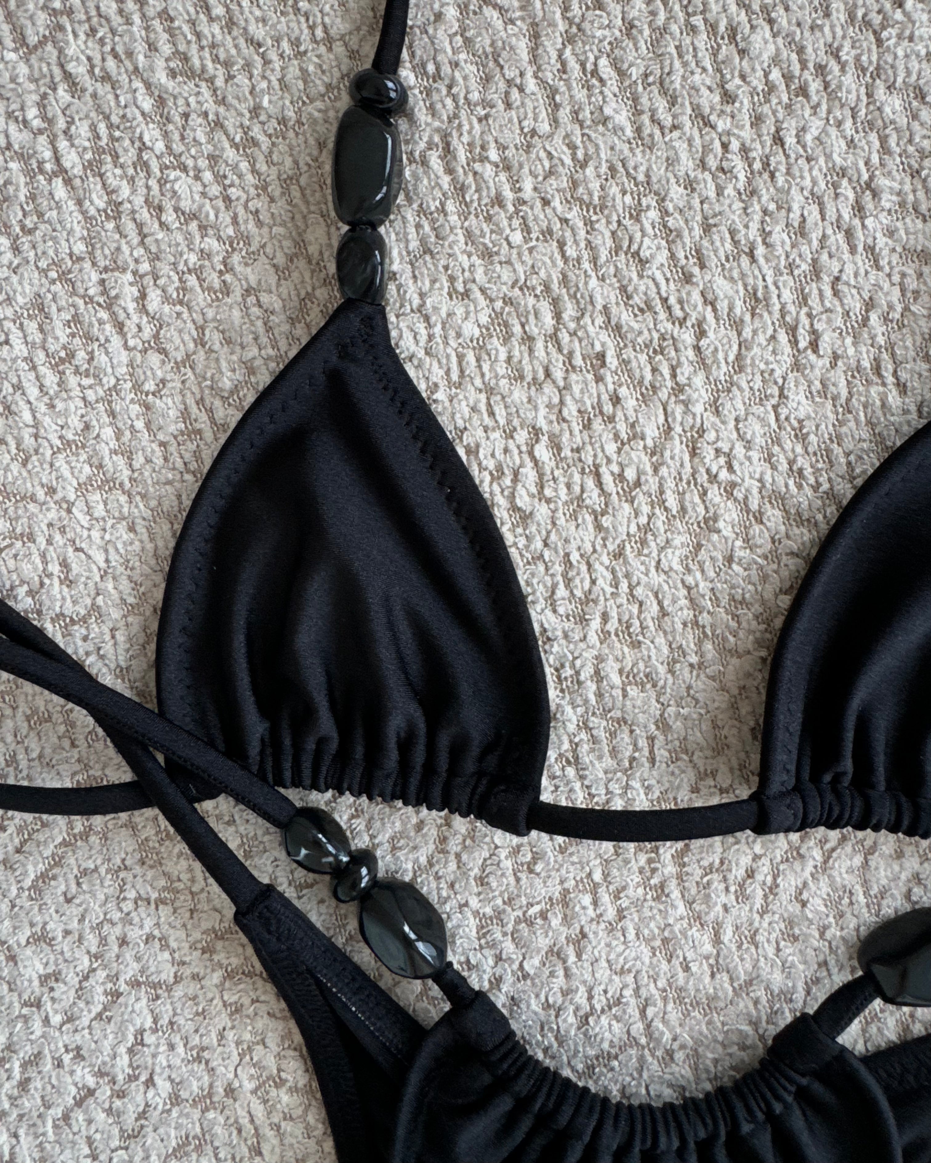 Black on Black Bikini