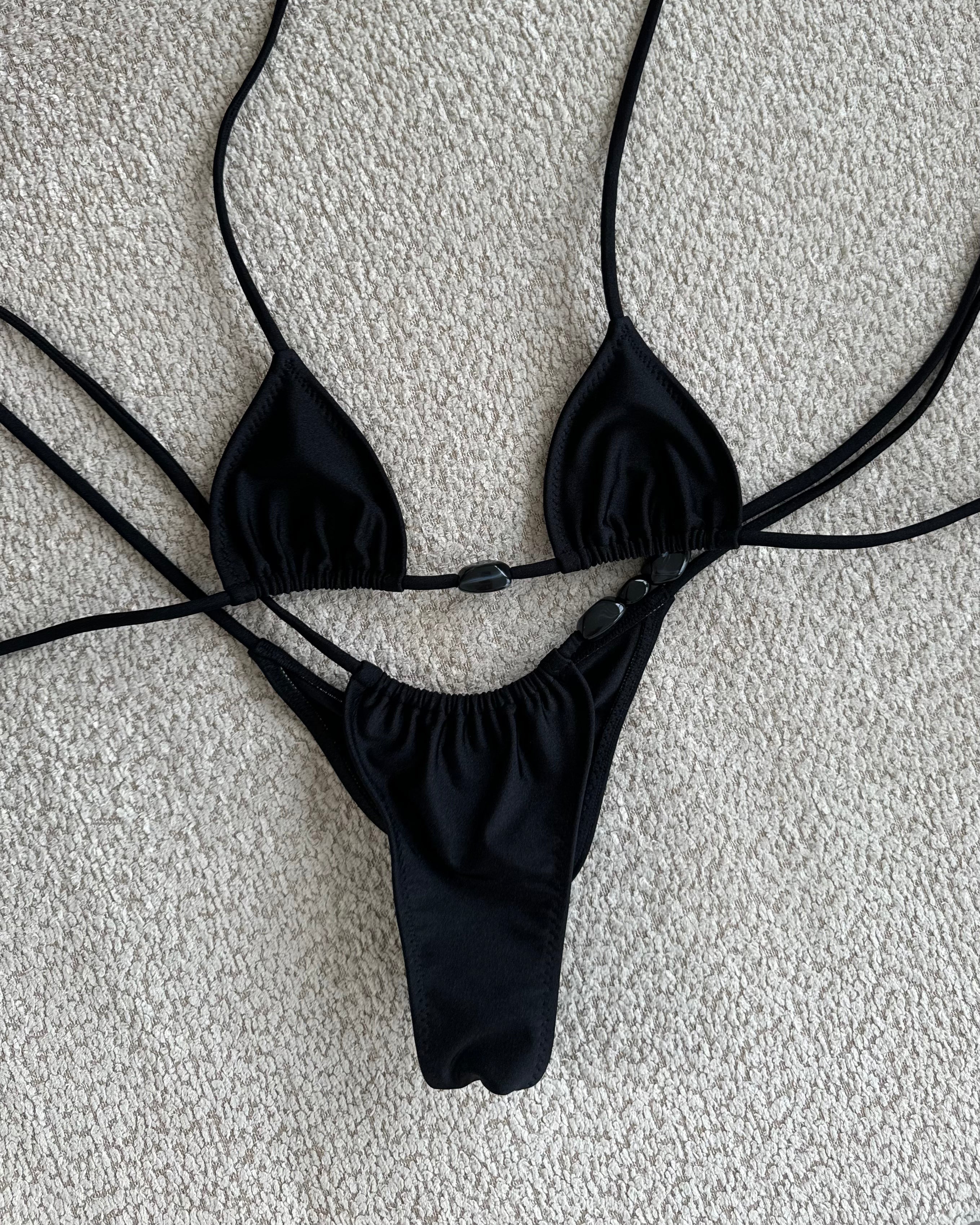 Black on Black Bikini