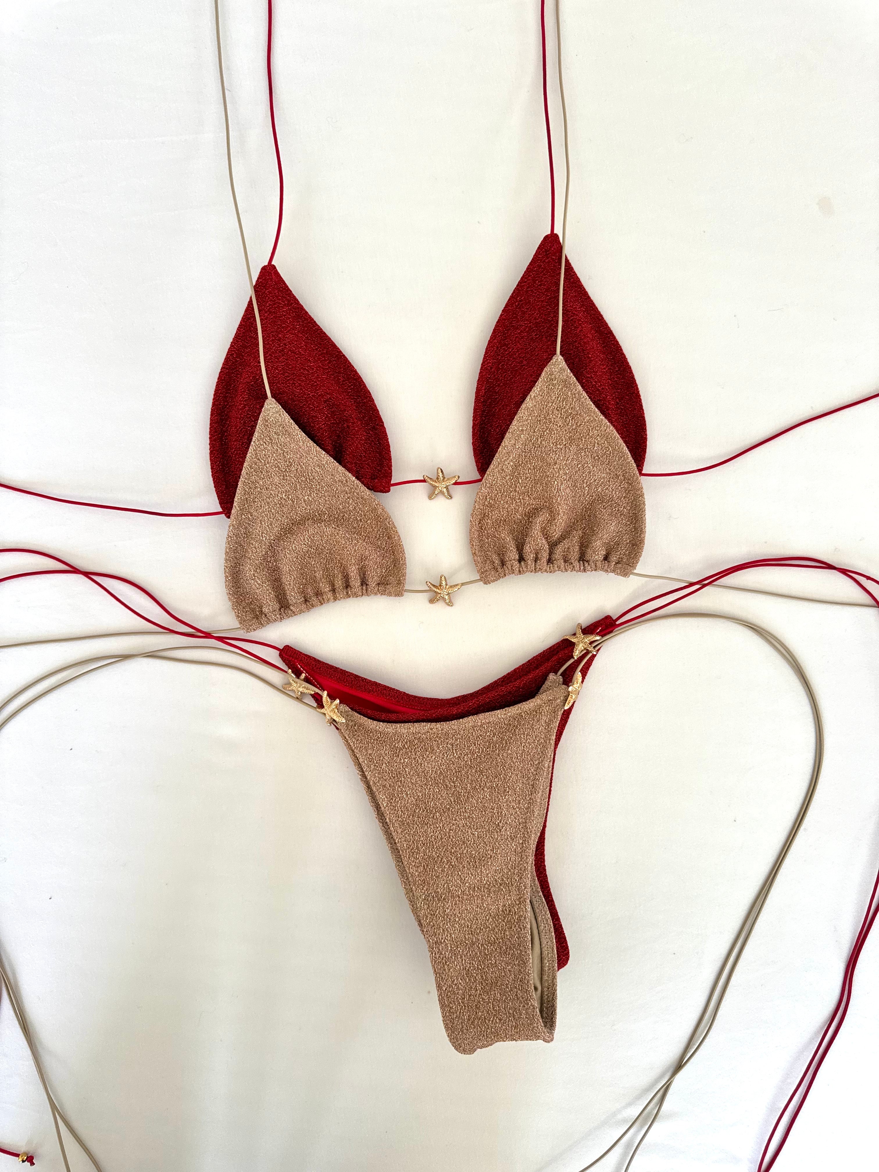 Gold Sunset Bikini